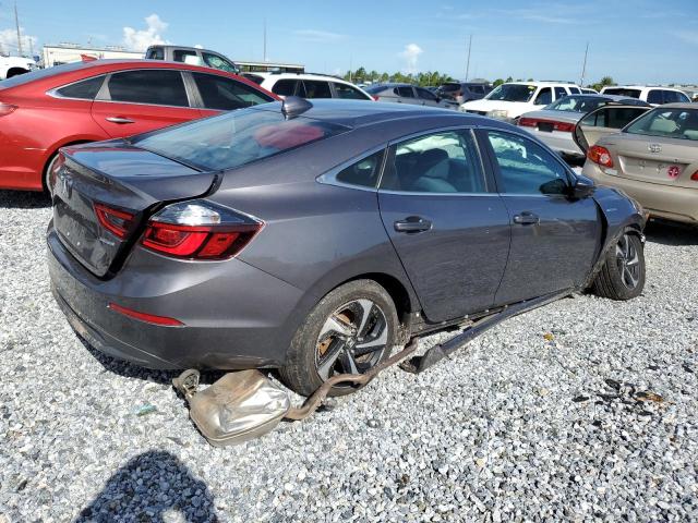 19XZE4F55ME010524 - 2021 HONDA INSIGHT EX GRAY photo 3