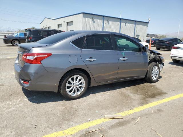 3N1AB7AP6KY439668 - 2019 NISSAN SENTRA S GRAY photo 3