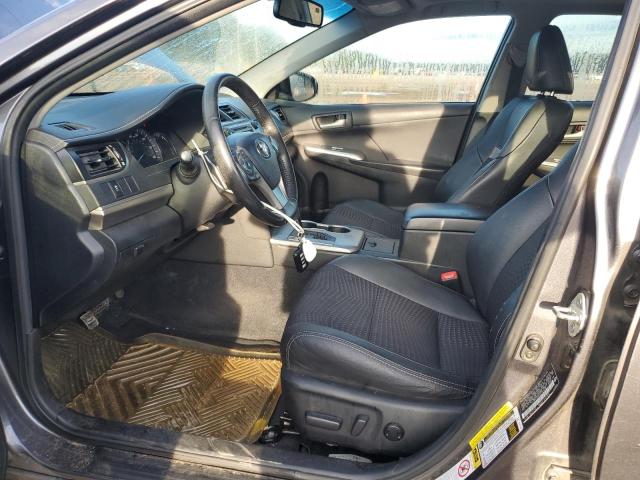 4T1BF1FK2CU133230 - 2012 TOYOTA CAMRY BASE GRAY photo 7