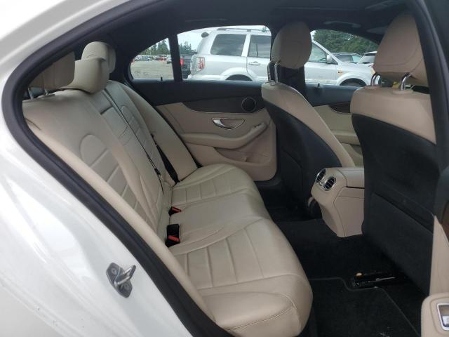 55SWF8EB7KU312126 - 2019 MERCEDES-BENZ C 300 4MATIC WHITE photo 10