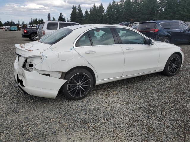 55SWF8EB7KU312126 - 2019 MERCEDES-BENZ C 300 4MATIC WHITE photo 3