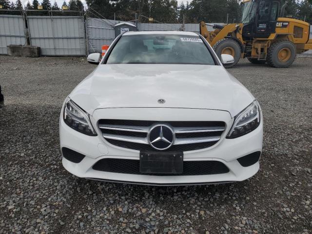 55SWF8EB7KU312126 - 2019 MERCEDES-BENZ C 300 4MATIC WHITE photo 5