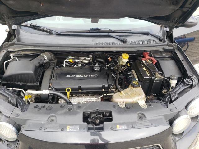 1G1JC5SH8D4207884 - 2013 CHEVROLET SONIC LT 黑色 照片 11