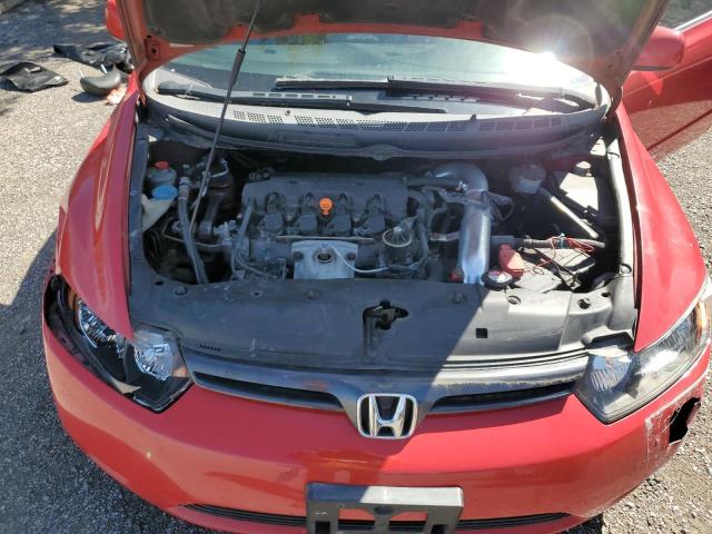 2HGFG11998H009295 - 2008 HONDA CIVIC EXL Կարմիր լուսանկար 11