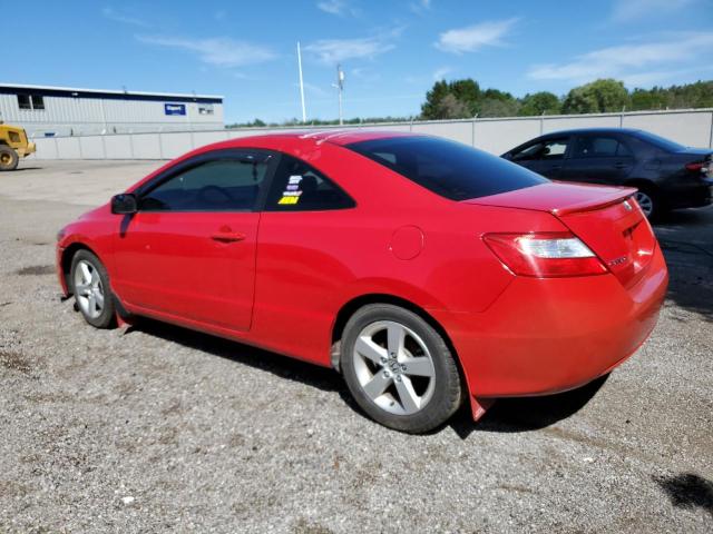 2HGFG11998H009295 - 2008 HONDA CIVIC EXL Կարմիր լուսանկար 2