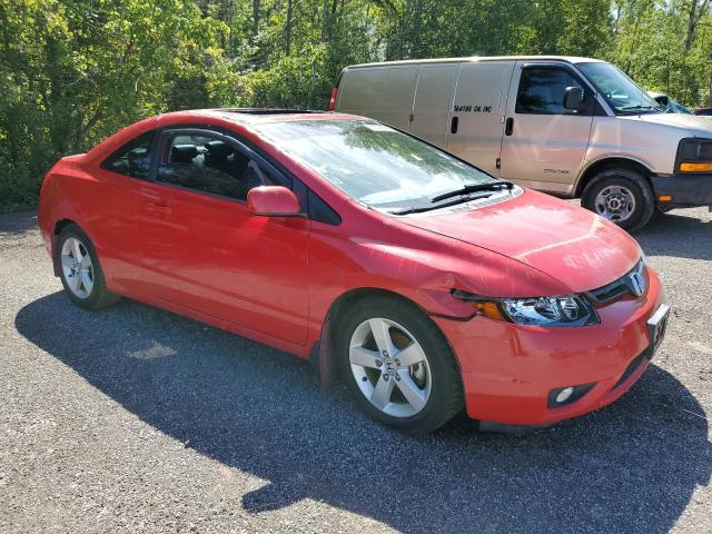 2HGFG11998H009295 - 2008 HONDA CIVIC EXL Կարմիր լուսանկար 4