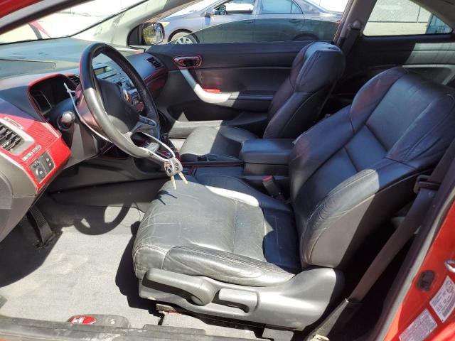 2HGFG11998H009295 - 2008 HONDA CIVIC EXL Կարմիր լուսանկար 7