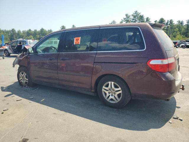 5FNRL38267B107314 - 2007 HONDA ODYSSEY LX MAROON photo 2