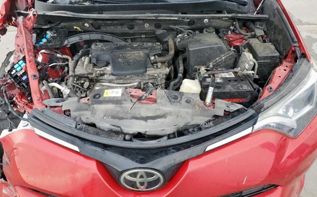 JTMWFREV8HJ117932 - 2017 TOYOTA RAV4 XLE 红色 照片 12