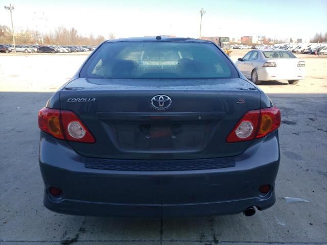1NXBU40E29Z109366 - 2009 TOYOTA COROLLA BASE GRAY photo 6