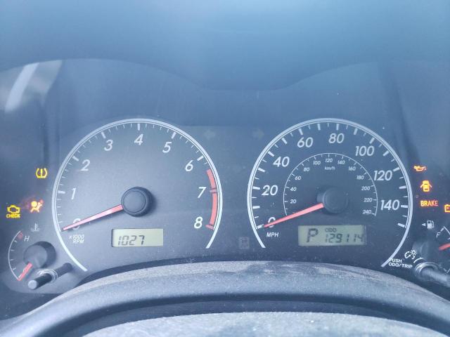 1NXBU40E29Z109366 - 2009 TOYOTA COROLLA BASE GRAY photo 9