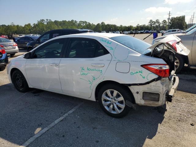 2T1BURHE3GC611061 - 2016 TOYOTA COROLLA L თეთრი ფოტო 2