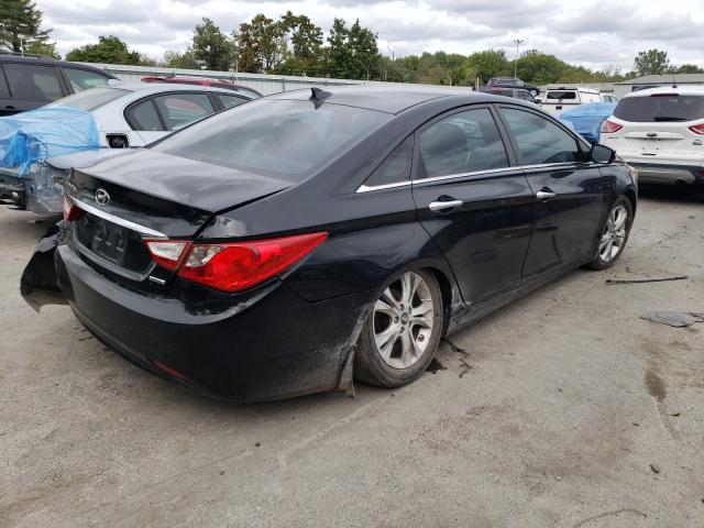 5NPEC4AC3DH519615 - 2013 HYUNDAI SONATA SE BLACK photo 3