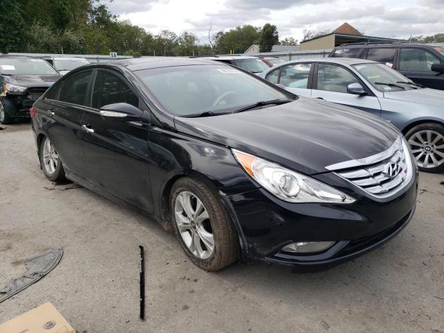 5NPEC4AC3DH519615 - 2013 HYUNDAI SONATA SE BLACK photo 4