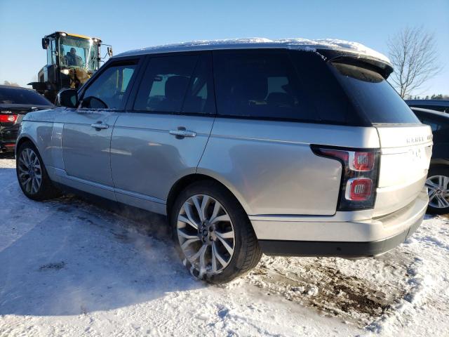 SALGV2REXJA504263 - 2018 LAND ROVER RANGE ROVE AUTOBIOGRAPHY SILVER photo 2