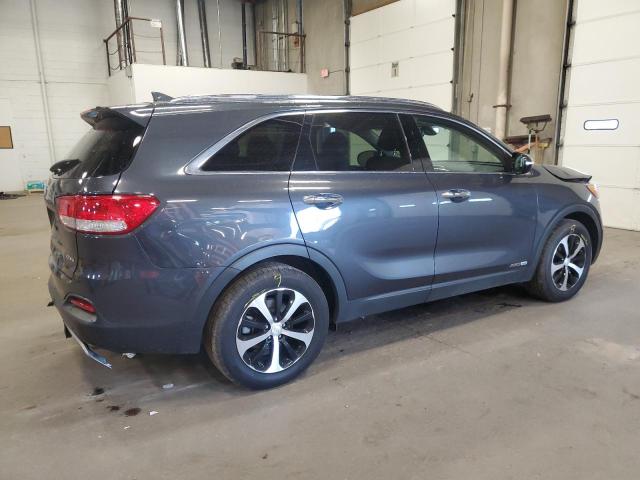 5XYPHDA53JG355510 - 2018 KIA SORENTO EX GRAY photo 3