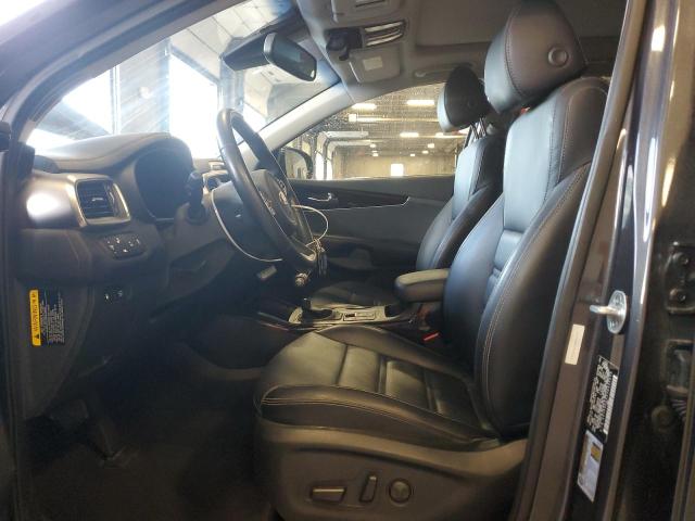 5XYPHDA53JG355510 - 2018 KIA SORENTO EX GRAY photo 7