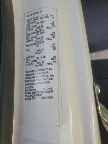 1FVHCYFC0KHKT4349 - 2019 FREIGHTLINER M2 106 MEDIUM DUTY WHITE photo 10