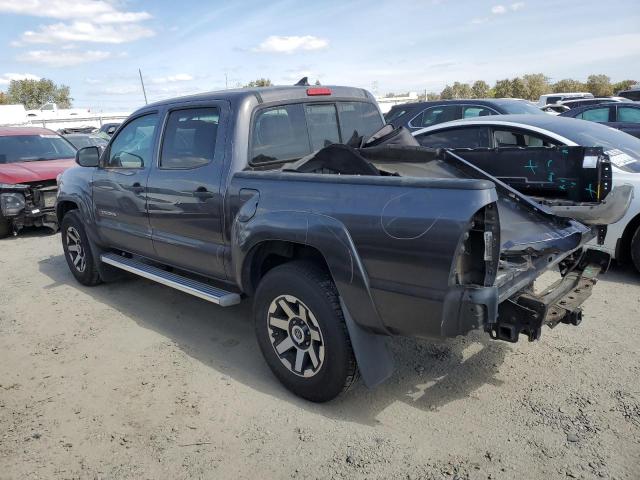 5TFJU4GN3CX013578 - 2012 TOYOTA TACOMA DOUBLE CAB PRERUNNER GRAY photo 2