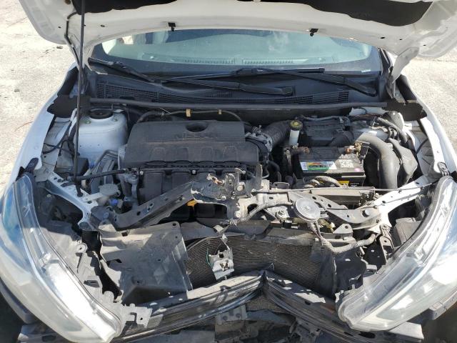 3N1AB7AP1KY354396 - 2019 NISSAN SENTRA S WHITE photo 11