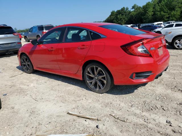 2HGFC2F89MH523627 - 2021 HONDA CIVIC SPORT RED photo 2