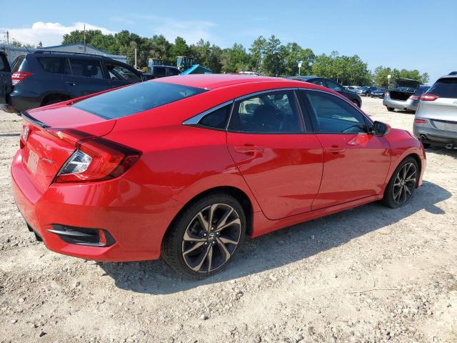 2HGFC2F89MH523627 - 2021 HONDA CIVIC SPORT RED photo 3