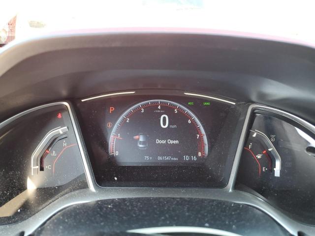 2HGFC2F89MH523627 - 2021 HONDA CIVIC SPORT RED photo 9