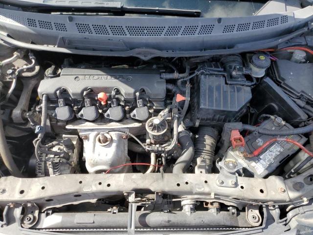 2HGFG11686H570557 - 2006 HONDA CIVIC LX ნაცრისფერი ფოტო 11