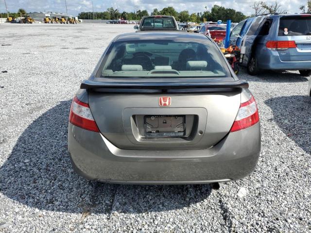 2HGFG11686H570557 - 2006 HONDA CIVIC LX ნაცრისფერი ფოტო 6
