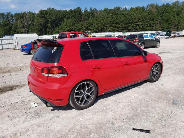 WVWHV7AJXCW270021 - 2012 VOLKSWAGEN GTI წითელი ფოტო 3