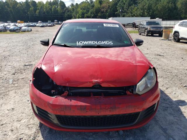 WVWHV7AJXCW270021 - 2012 VOLKSWAGEN GTI წითელი ფოტო 5