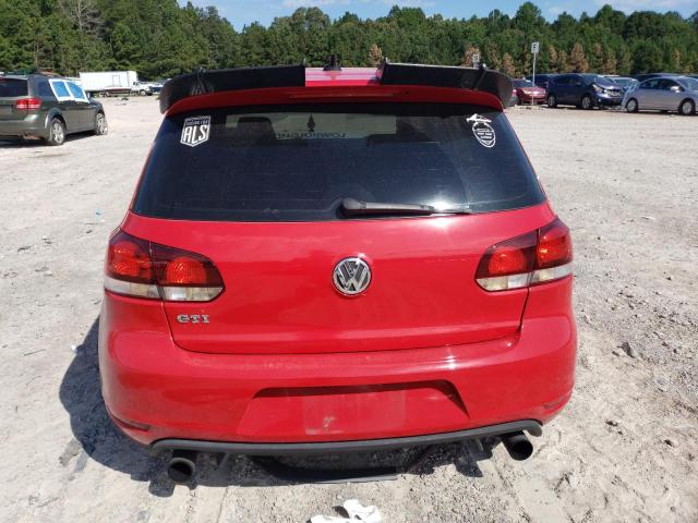 WVWHV7AJXCW270021 - 2012 VOLKSWAGEN GTI წითელი ფოტო 6