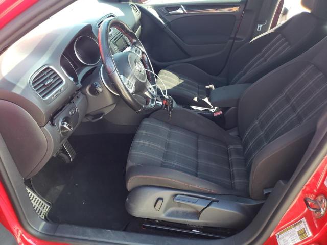 WVWHV7AJXCW270021 - 2012 VOLKSWAGEN GTI წითელი ფოტო 7