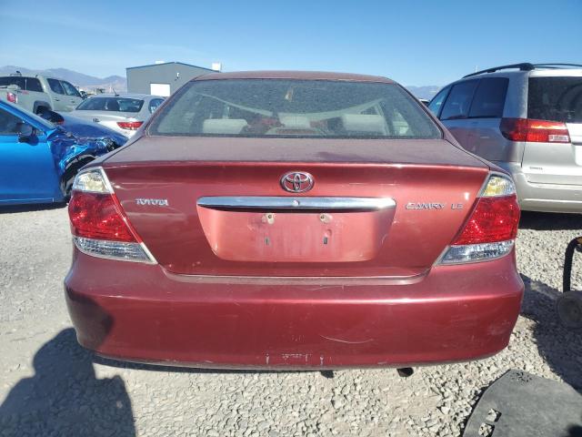 4T1BE32K36U105056 - 2006 TOYOTA CAMRY LE MAROON photo 6