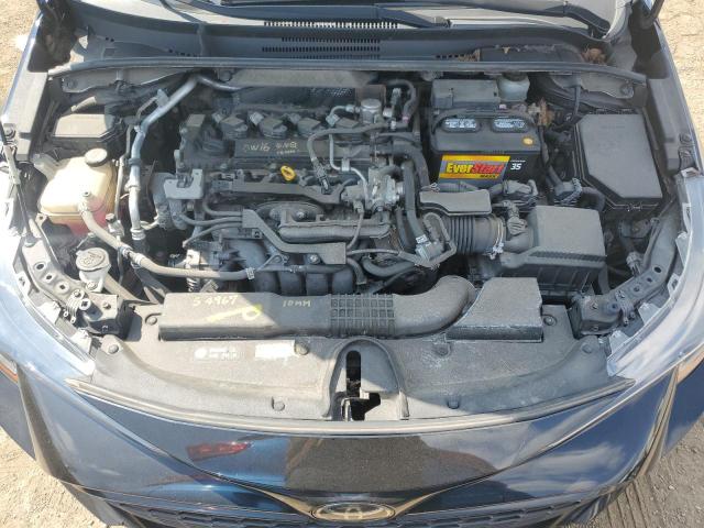 JTNK4RBEXK3022434 - 2019 TOYOTA COROLLA SE შავი ფოტო 11