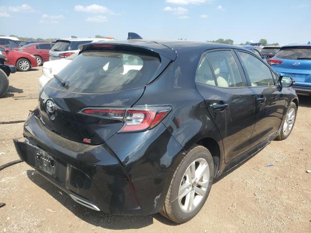 JTNK4RBEXK3022434 - 2019 TOYOTA COROLLA SE შავი ფოტო 3