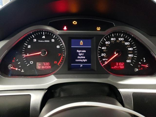 WAUXG74F19N032681 - 2009 AUDI A6 PRESTIGE შავი ფოტო 9