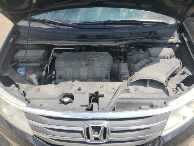 5FNRL5H63BB502803 - 2011 HONDA ODYSSEY EXL BLACK photo 12