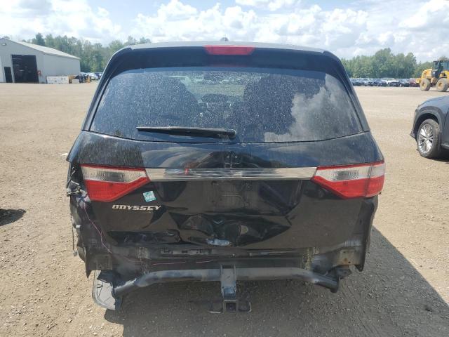 5FNRL5H63BB502803 - 2011 HONDA ODYSSEY EXL BLACK photo 6
