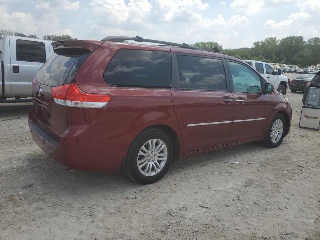 5TDYK3DC7ES415467 - 2014 TOYOTA SIENNA XLE BURGUNDY photo 3