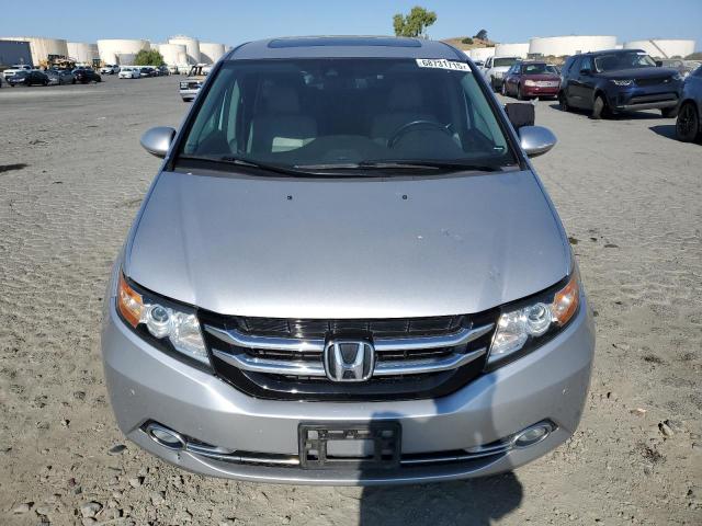 5FNRL5H93EB104408 - 2014 HONDA ODYSSEY TOURING SILVER photo 5