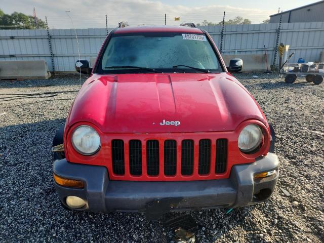 1J4GK48KX4W325340 - 2004 JEEP LIBERTY SPORT RED photo 5