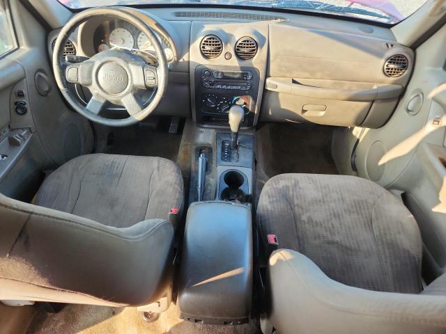 1J4GK48KX4W325340 - 2004 JEEP LIBERTY SPORT RED photo 8