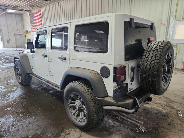 1C4BJWEG2DL591273 - 2013 JEEP WRANGLER U SAHARA WHITE photo 2