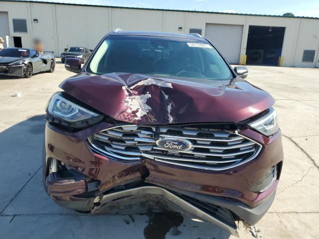 2FMPK3J99KBC43245 - 2019 FORD EDGE SEL MAROON photo 5