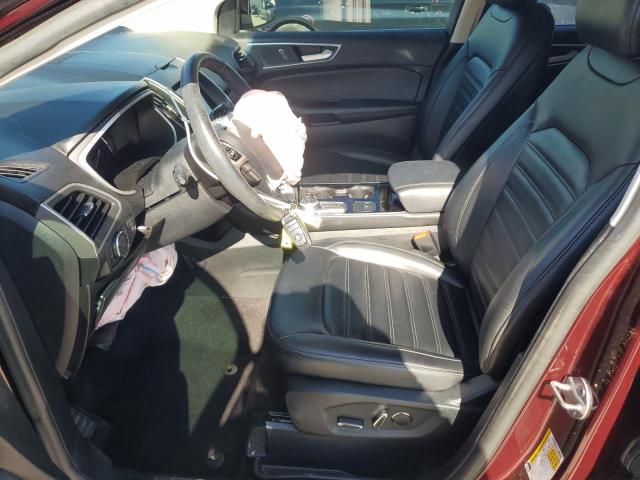 2FMPK3J99KBC43245 - 2019 FORD EDGE SEL MAROON photo 7