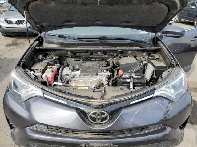 JTMBFREV0HJ135307 - 2017 TOYOTA RAV4 LE GRAY photo 11