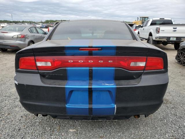 2C3CDXAT4DH716313 - 2013 DODGE CHARGER POLICE BLACK photo 6