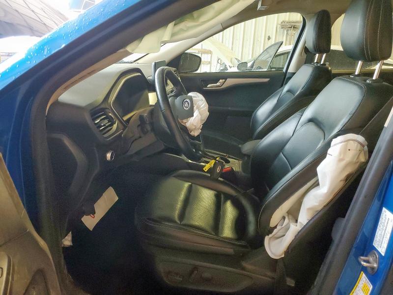 1FMCU0H65LUA54767 - 2020 FORD ESCAPE SEL BLUE photo 7