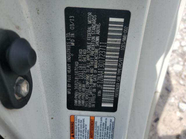 JF1ZNAA13D1723711 - 2013 TOYOTA SCION FR-S 白色 照片 12